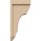 Ekena Millwork 8"W x 8"D x 16"H Wide Bryant Rough Cedar Woodgrain TimberThane Corbel, Primed Tan CORUR08X08X16BRYRCPR - alternate 6